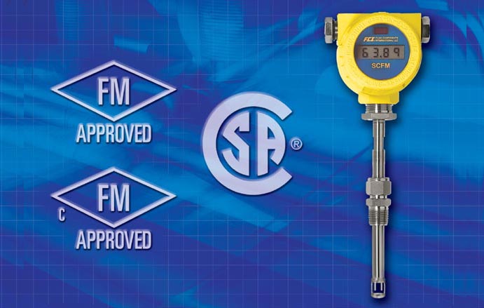 FCI ST50流量计 FM CSA认证