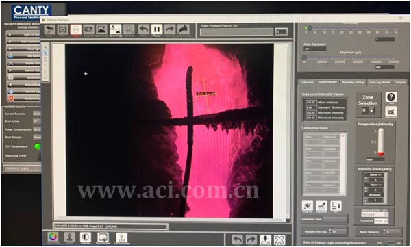 CANTY测温系统软件界面
