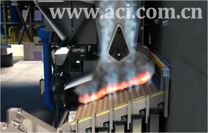 CANTY高温摄像机配合垃圾焚烧炉实现全自动化控制